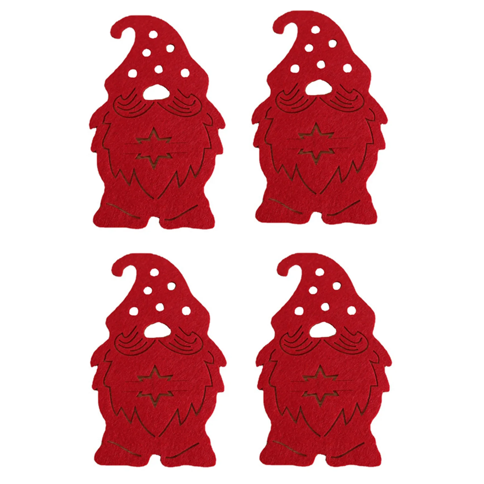 4pcs Santa Spoon and Fork Bags Felt Christmas Silverware Holder Non-woven Tableware Holders Set Christmas Cutlery Covers
4pcs Santa Spoon and Fork Bags Felt Christmas Silverware Holder Non-woven Tableware Holders Set Christmas Cutlery Covers
