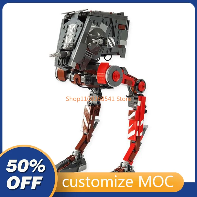 863Pcs AT-ST Raider MOC-63306 Star space wars stree view Bricklink Building Blocks birthday toys Christmas gifts for Kids
863Pcs AT-ST Raider MOC-63306 Star space wars stree view Bricklink Building Blocks birthday toys Christmas gifts for Kids