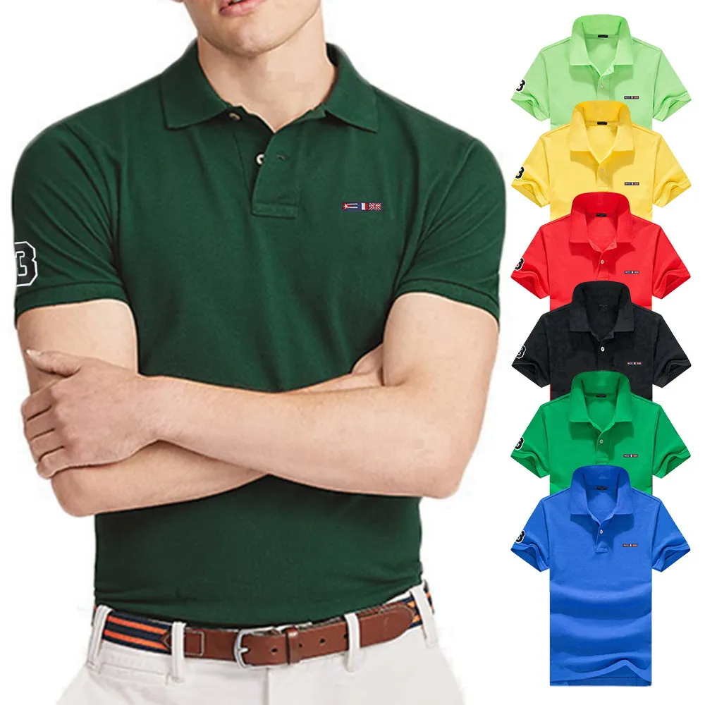 100% Cotton Men's Short Sleeve Polos Shirts Casual Summer Brand Polos Homme Embroidery Patch High Quality New Lapel Tops XS-5XL
100% Cotton Men's Short Sleeve Polos Shirts Casual Summer Brand Polos Homme Embroidery Patch High Quality New Lapel Tops XS-5XL