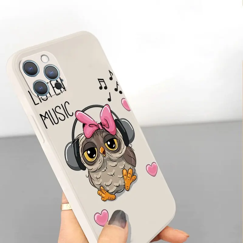 NOHON Case For APPLE IPHONE 13 12 11 PRO MAX MINI XS XR 8 PLUS SE 2020 7 6S listen music owl cat Quality back cover
NOHON Case For APPLE IPHONE 13 12 11 PRO MAX MINI XS XR 8 PLUS SE 2020 7 6S listen music owl cat Quality back cover