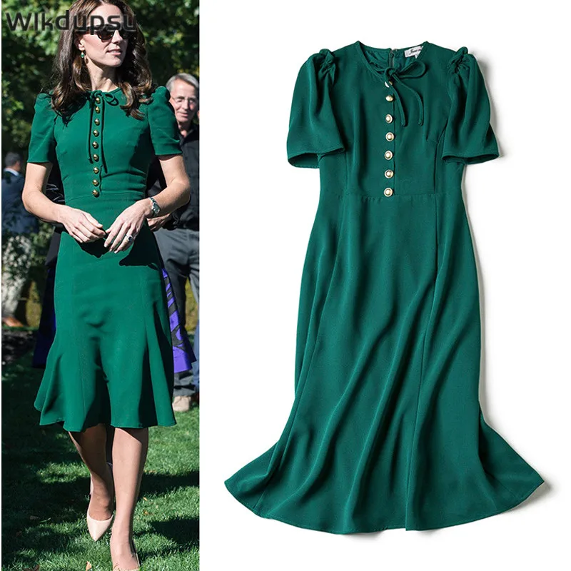 Женское платье средней длины, с коротким рукавом, в офисном стиле
Женское платье средней длины, с коротким рукавом, в офисном стиле