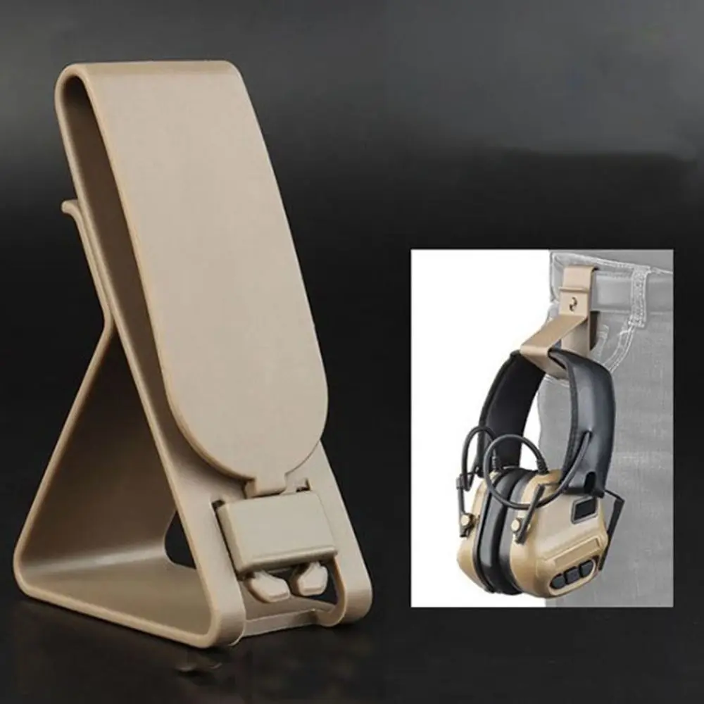 3 Colors Tactical Headset Hook Hot sale 9*6*3.5cm Nylon plastic Headphone Hanger Buckle Quick Release Clip Belt Girdle Waist
3 Colors Tactical Headset Hook Hot sale 9*6*3.5cm Nylon plastic Headphone Hanger Buckle Quick Release Clip Belt Girdle Waist