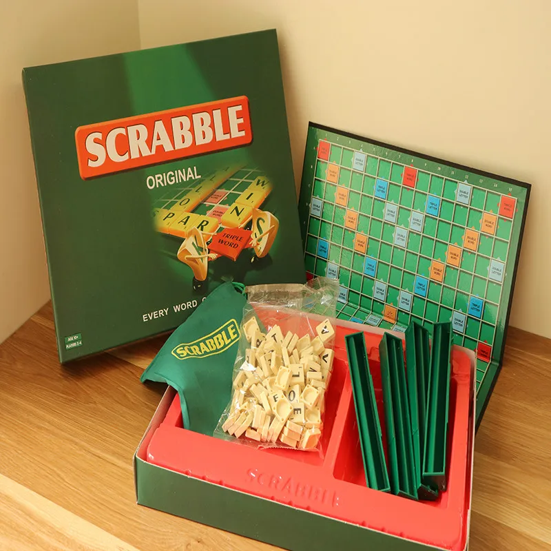 English French Russian Scrabble Games Kid Crossword Puzzles Children Board Spelling Table Children's educational toys
English French Russian Scrabble Games Kid Crossword Puzzles Children Board Spelling Table Children's educational toys