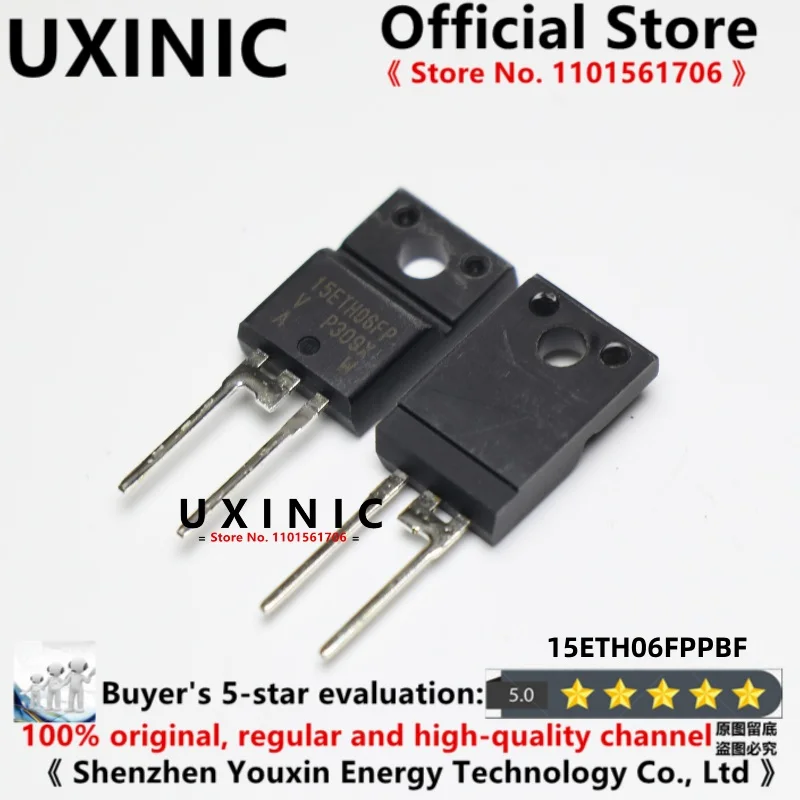 UXINIC, новинка 100% года, импортный оригинальный телефон 15ETH06FPPBF 15ETH06FP, фотографический Диод Быстрого Восстановления, 15 А, 600 В
UXINIC, новинка 100% года, импортный оригинальный телефон 15ETH06FPPBF 15ETH06FP, фотографический Диод Быстрого Восстановления, 15 А, 600 В