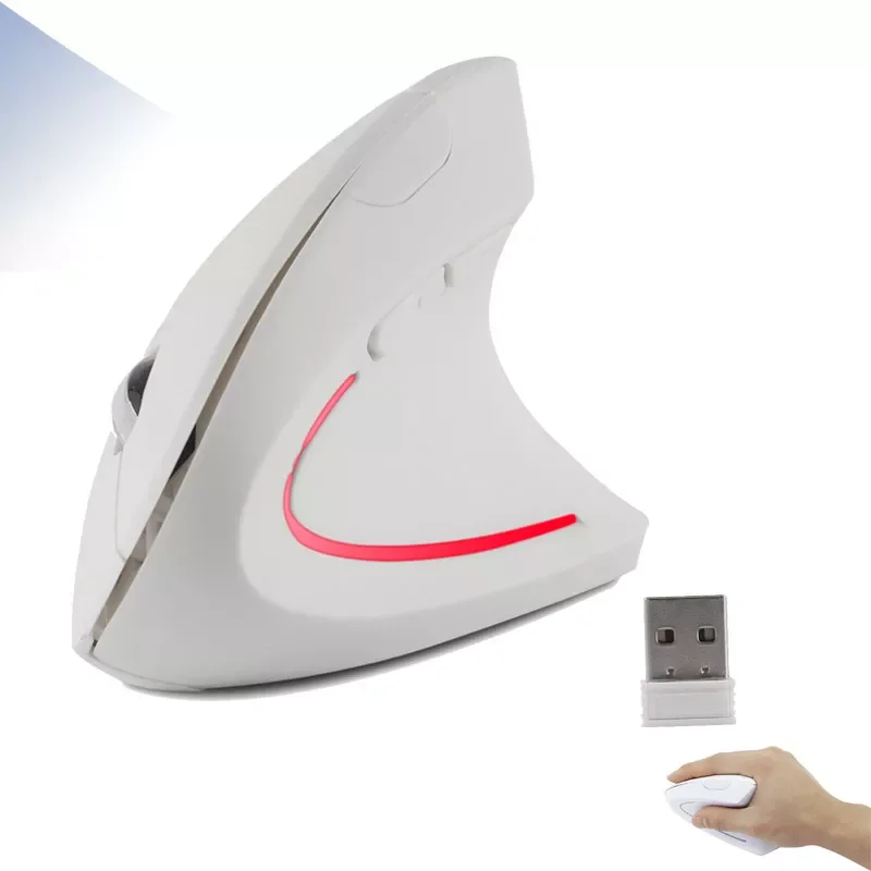 Hand Wireless Mouse Vertical Gaming Mouse 800/1200/1600/ DPI USB Mause 2.4G Ergonomic Optical Mice For Laptop Office Home
Hand Wireless Mouse Vertical Gaming Mouse 800/1200/1600/ DPI USB Mause 2.4G Ergonomic Optical Mice For Laptop Office Home