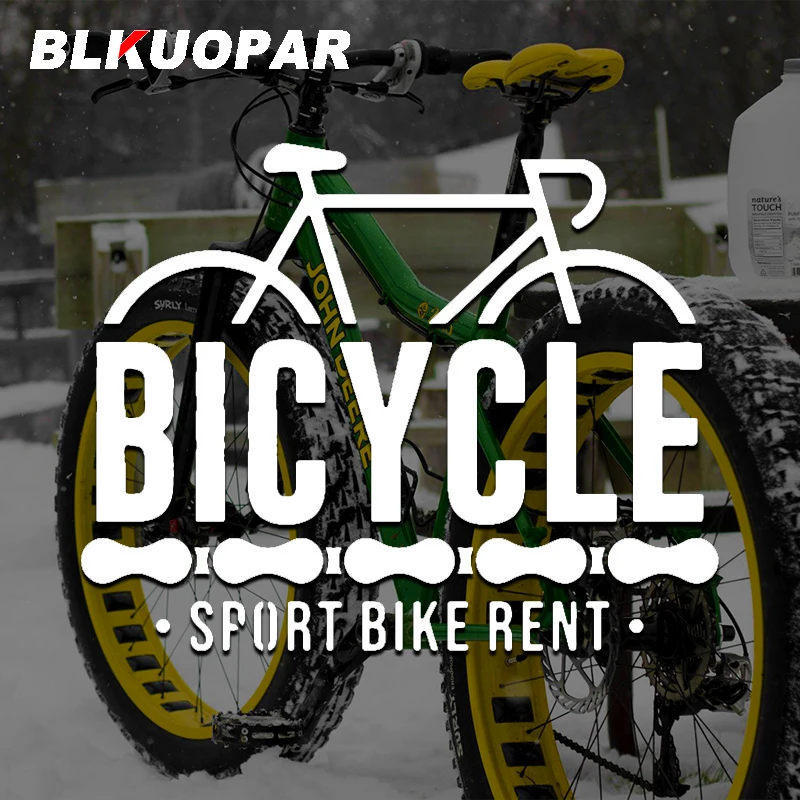 

BLKUOPAR велосипед Спорт велосипед Аренда цепи знак автомобильные наклейки-логотипы графика Личность наклейка бампер JDM караван автомобиль дверь протектор