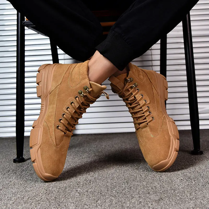 Military Boots Hight-Top Cotton Boots New Men's Boot Trendy Shoes Tooling Winter Cotton-Padded Shoes Men's Shoes S10690-S10694
Military Boots Hight-Top Cotton Boots New Men's Boot Trendy Shoes Tooling Winter Cotton-Padded Shoes Men's Shoes S10690-S10694