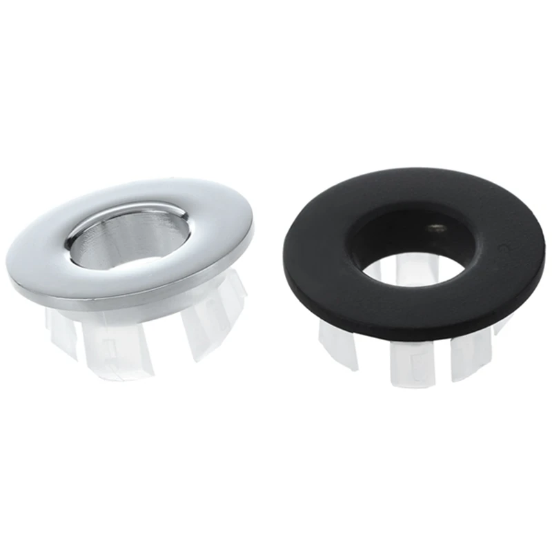 2Pcs Sink Overflow Cover Brass Six-Foot Ring Bathroom Product Basin Tidy Insert - Bright Silver & Black Bronze
2Pcs Sink Overflow Cover Brass Six-Foot Ring Bathroom Product Basin Tidy Insert - Bright Silver & Black Bronze