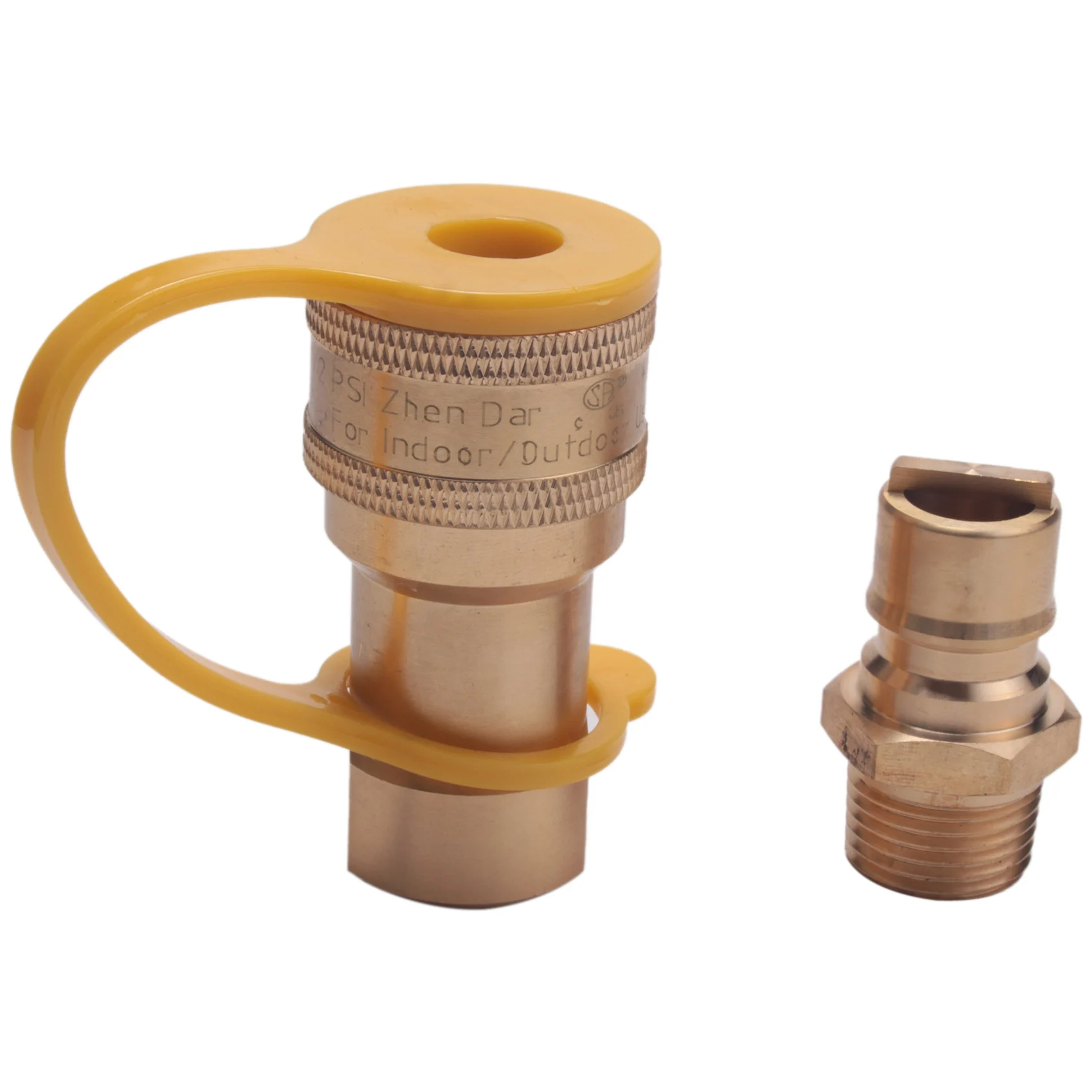 1/2 Inch Solid Brass Gas Propane Quick Connect Disconnect Fitting Connector Adapter
1/2 Inch Solid Brass Gas Propane Quick Connect Disconnect Fitting Connector Adapter