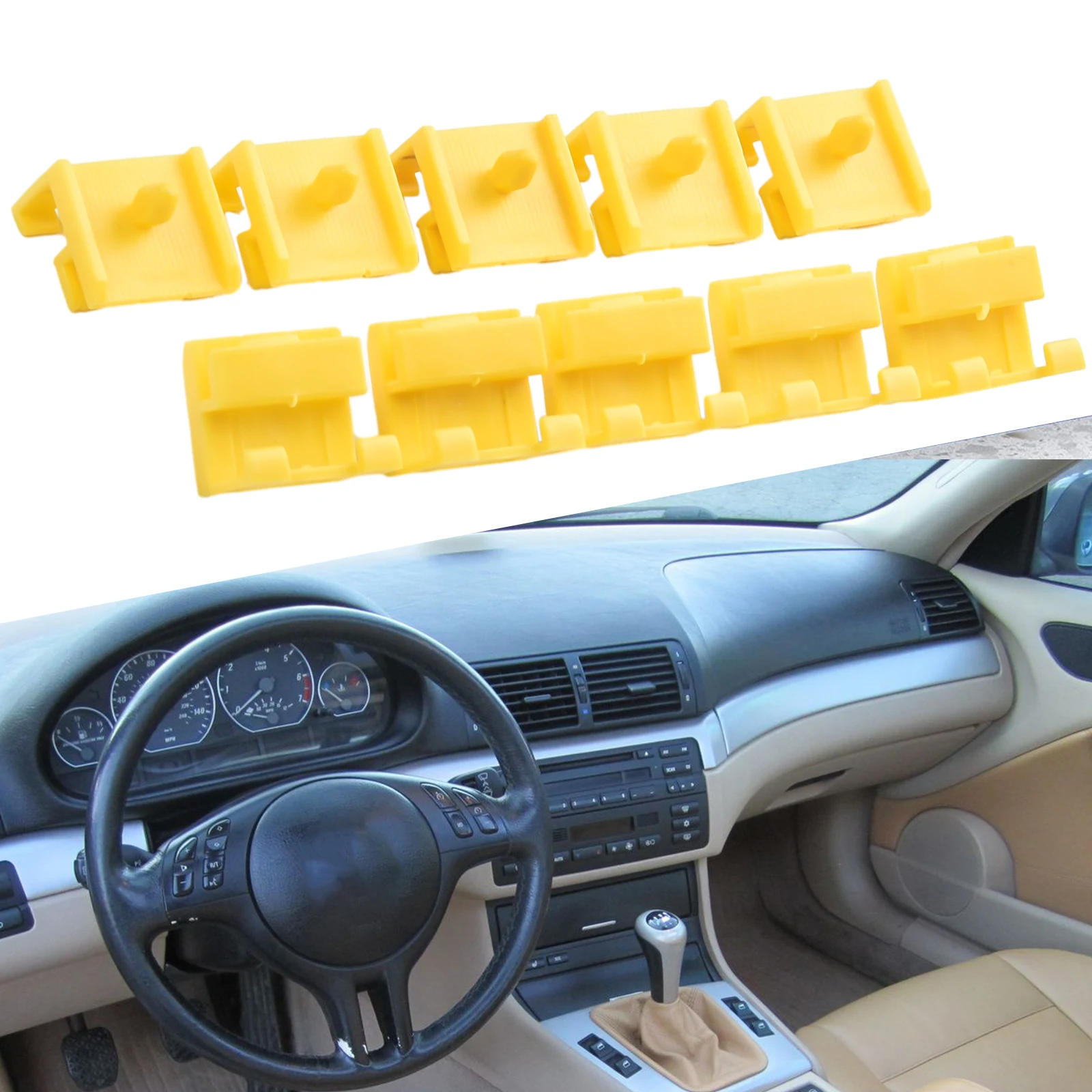 10x New And High Quality Moulding Trim Clips Side Skirts Sills Rocker Panel Auto Fastener For BMW 5 Series E60 E61 #51717066220
10x New And High Quality Moulding Trim Clips Side Skirts Sills Rocker Panel Auto Fastener For BMW 5 Series E60 E61 #51717066220