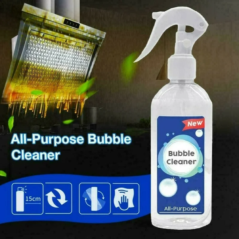 Kitchen Grease Cleaner Multi-Purpose Foam Cleaner Bubble 100ml Household Cleaning Bubble Spray Wash Kitchen Tools
Kitchen Grease Cleaner Multi-Purpose Foam Cleaner Bubble 100ml Household Cleaning Bubble Spray Wash Kitchen Tools