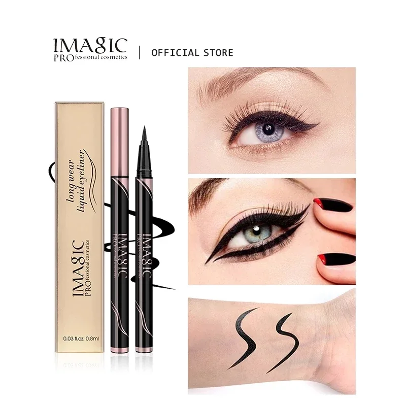 IMAGIC 1PCS Professional Matte Eyeliner Waterproof Liquid Type Makeup Eye Liner Nature Long Lasting
IMAGIC 1PCS Professional Matte Eyeliner Waterproof Liquid Type Makeup Eye Liner Nature Long Lasting