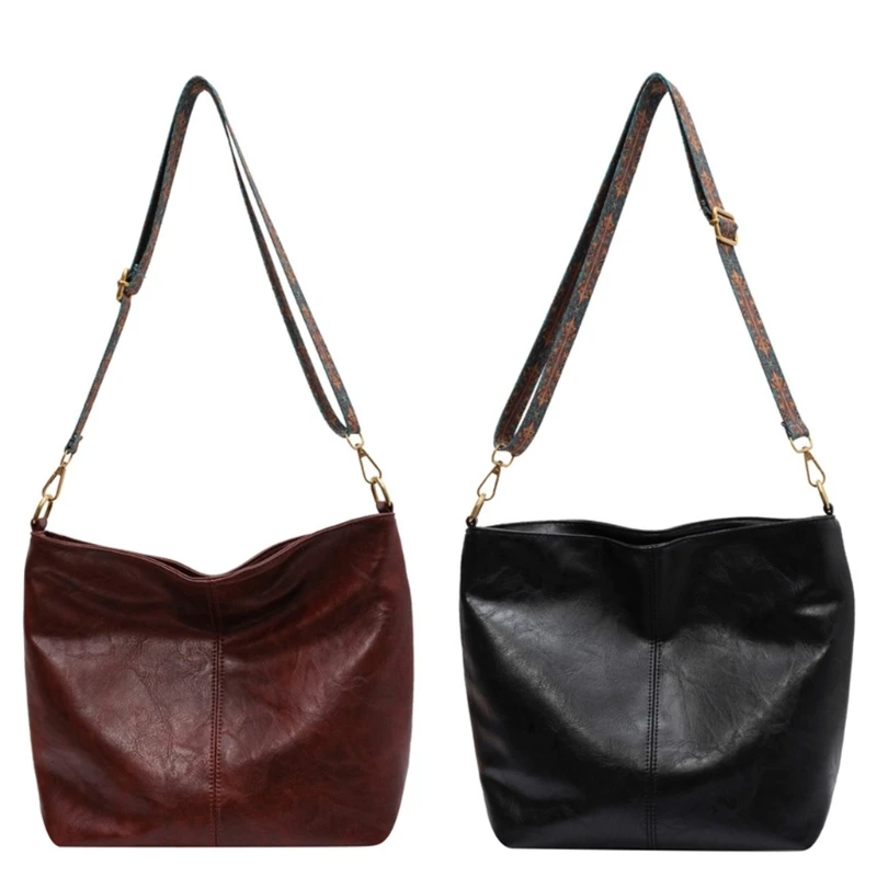 Lightweight Shoulder Bag Vintage Wide Strap Bucket Bag Women Commute Bag Handbag Fashion Crossbody Bags Birthday Gift
Lightweight Shoulder Bag Vintage Wide Strap Bucket Bag Women Commute Bag Handbag Fashion Crossbody Bags Birthday Gift