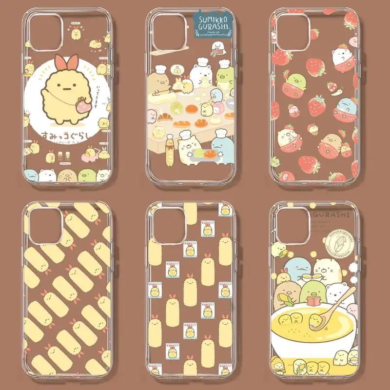 Kawaii Sumikko Gurashi Phone Case For Samsung GalaxyS20 S21 S30 FE Lite Plus A21 A51S Note20 Transparent Shell
Kawaii Sumikko Gurashi Phone Case For Samsung GalaxyS20 S21 S30 FE Lite Plus A21 A51S Note20 Transparent Shell