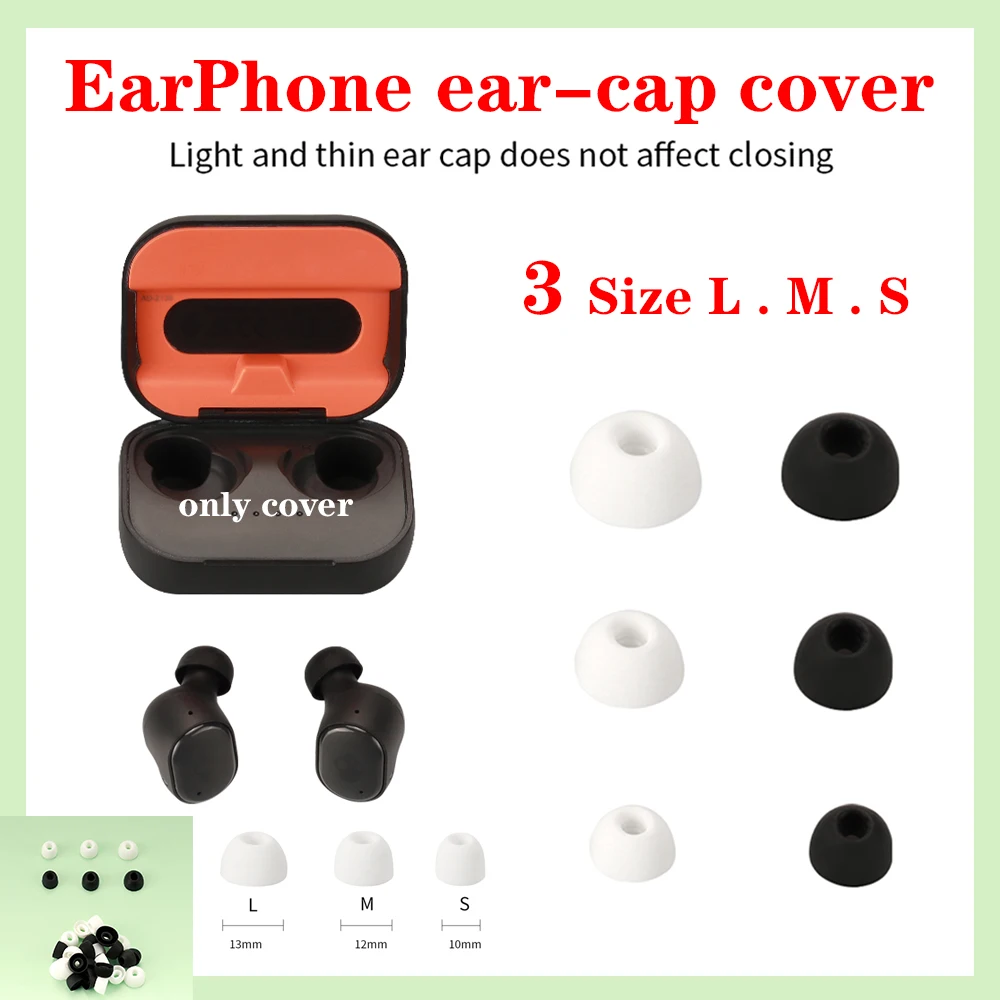 Earphone Ear Cap Cover for Skullcandy JIB True / Sesh EVO/ DIME / Mod Bluetooth Hearphone Dustproof Earcap Silicone Earplug
Earphone Ear Cap Cover for Skullcandy JIB True / Sesh EVO/ DIME / Mod Bluetooth Hearphone Dustproof Earcap Silicone Earplug