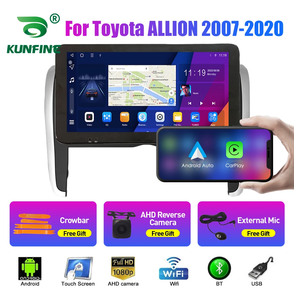 Автомобильная стереосистема для Toyota 2007-2020, Восьмиядерный процессор, Android 10,0, автомобильный DVD-плеер с GPS-навигацией, безъемное радио, головное устройство
Автомобильная стереосистема для Toyota 2007-2020, Восьмиядерный процессор, Android 10,0, автомобильный DVD-плеер с GPS-навигацией, безъемное радио, головное устройство
