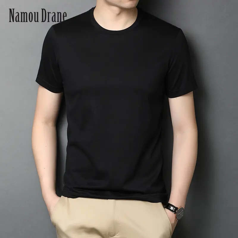 Top Grade Mulberry Silk New Brand Tops Designer Short Sleeve Casual Fashion Pattern t Shirts Men 2022 Summer O Neck Men Clothes
Top Grade Mulberry Silk New Brand Tops Designer Short Sleeve Casual Fashion Pattern t Shirts Men 2022 Summer O Neck Men Clothes