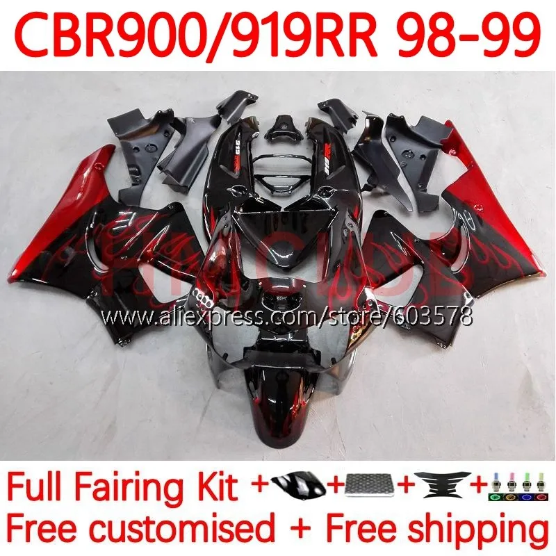 Body For HONDA CBR919RR CBR 919RR 900RR CBR900 919 RR CC 98-99 CBR919 RR 1998 1999 red flames CBR900RR 98 99 Fairing 118No.5
Body For HONDA CBR919RR CBR 919RR 900RR CBR900 919 RR CC 98-99 CBR919 RR 1998 1999 red flames CBR900RR 98 99 Fairing 118No.5