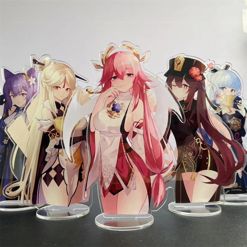 Anime Genshin Impact Yae Miko Cosplay Acrylic Figure Kamisato Ayaka Hutao Stand Model Plate Desk Decoration Fans Collection Gift
Anime Genshin Impact Yae Miko Cosplay Acrylic Figure Kamisato Ayaka Hutao Stand Model Plate Desk Decoration Fans Collection Gift