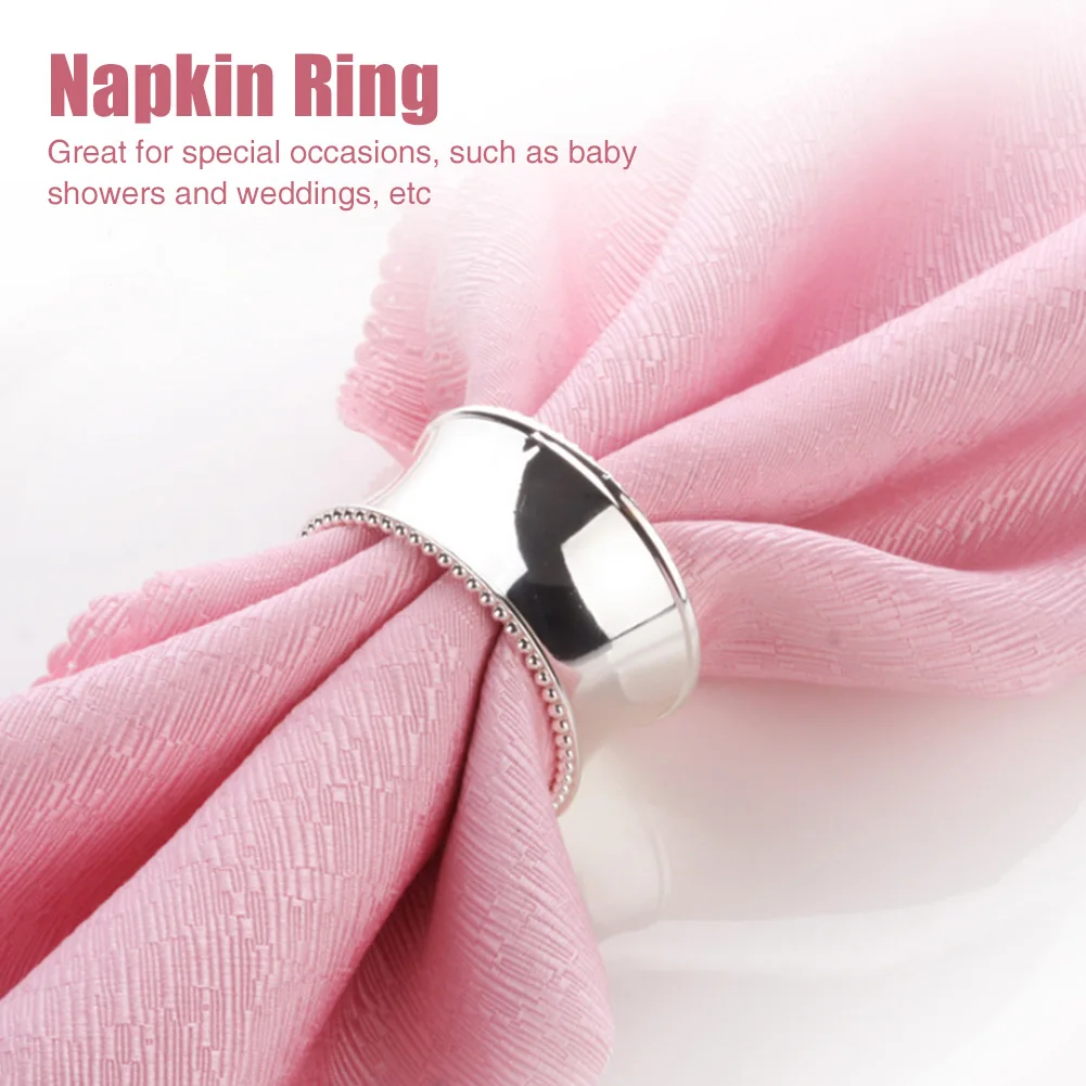 6pcs/set Hotel Wedding Decor Home Towel Dinner Table Flower Holder Buckle Napkin Rings Alloy Party Birthday Christmas 
6pcs/set Hotel Wedding Decor Home Towel Dinner Table Flower Holder Buckle Napkin Rings Alloy Party Birthday Christmas