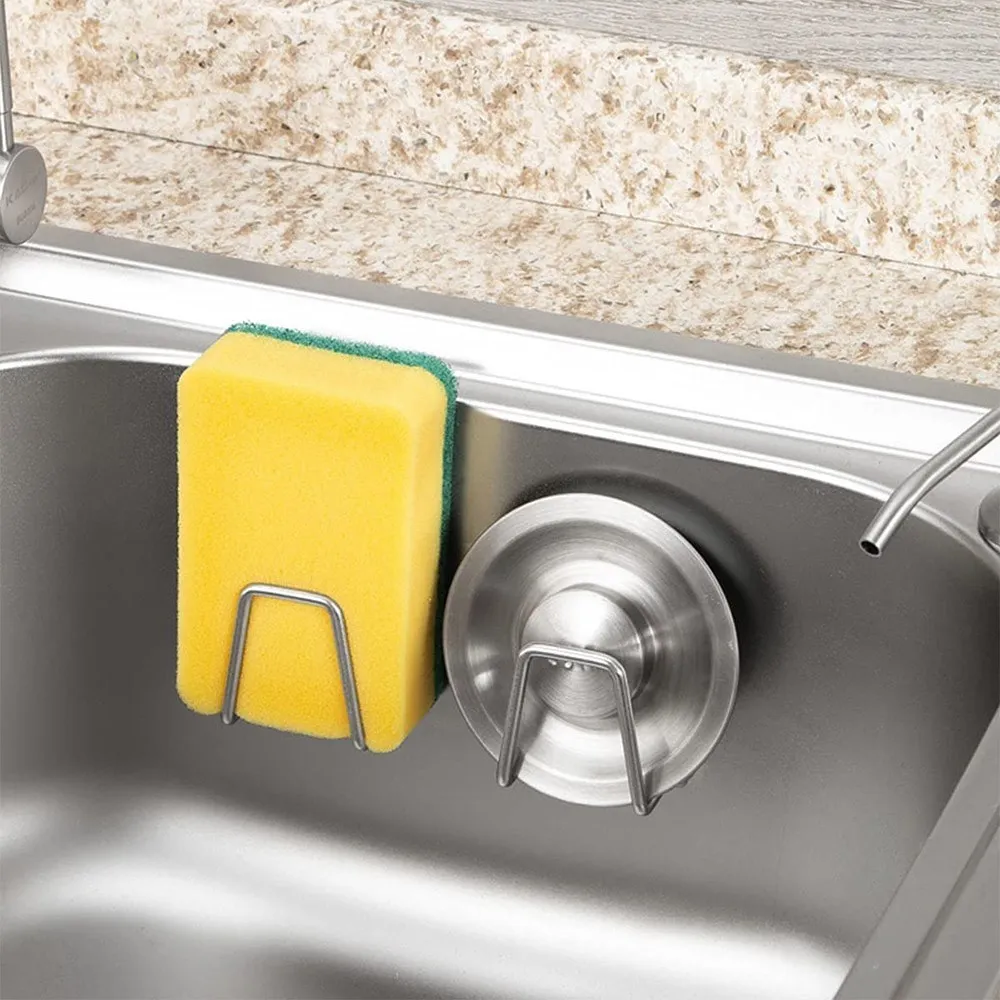 Kitchen Sponges Holder Self Adhesive Sink Sponges Drain Drying Rack Stainless Steel Holder Sink Organizer Kitchen AccessoriesKit
Kitchen Sponges Holder Self Adhesive Sink Sponges Drain Drying Rack Stainless Steel Holder Sink Organizer Kitchen AccessoriesKit