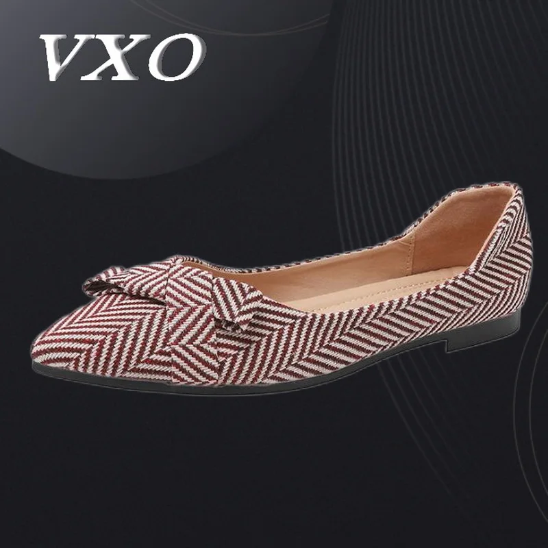 VXO Single Shoes Women's Flat Shoes Women Spring Autumn Pointed Toe Flat Boat Shoes Elegant Ladies Footwear Soft Bottom Pumps
VXO Single Shoes Women's Flat Shoes Women Spring Autumn Pointed Toe Flat Boat Shoes Elegant Ladies Footwear Soft Bottom Pumps