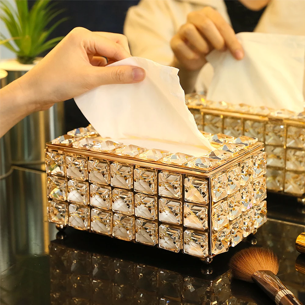 Bar Napkin Box Bedroom Office Hotel Cafe Coffee Square European-style Napkin Dispenser Crystal Cube Tissue Box
Bar Napkin Box Bedroom Office Hotel Cafe Coffee Square European-style Napkin Dispenser Crystal Cube Tissue Box