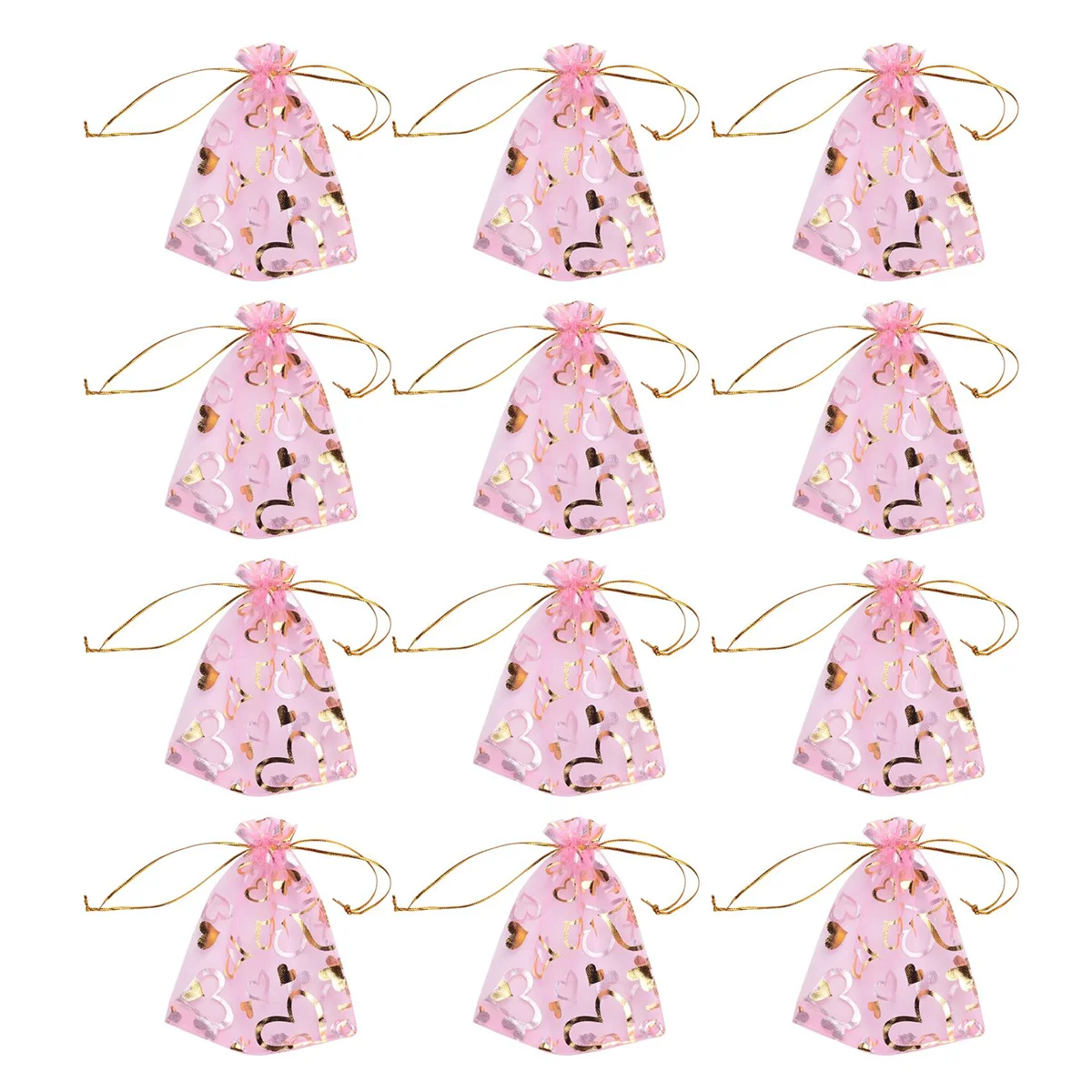 100 PCS 9X12cm Heart Printed Pink Organza Bags Jewelry Pouch Bags Organza Drawstring Pouches Wedding Favors Candy Gift Bags
100 PCS 9X12cm Heart Printed Pink Organza Bags Jewelry Pouch Bags Organza Drawstring Pouches Wedding Favors Candy Gift Bags