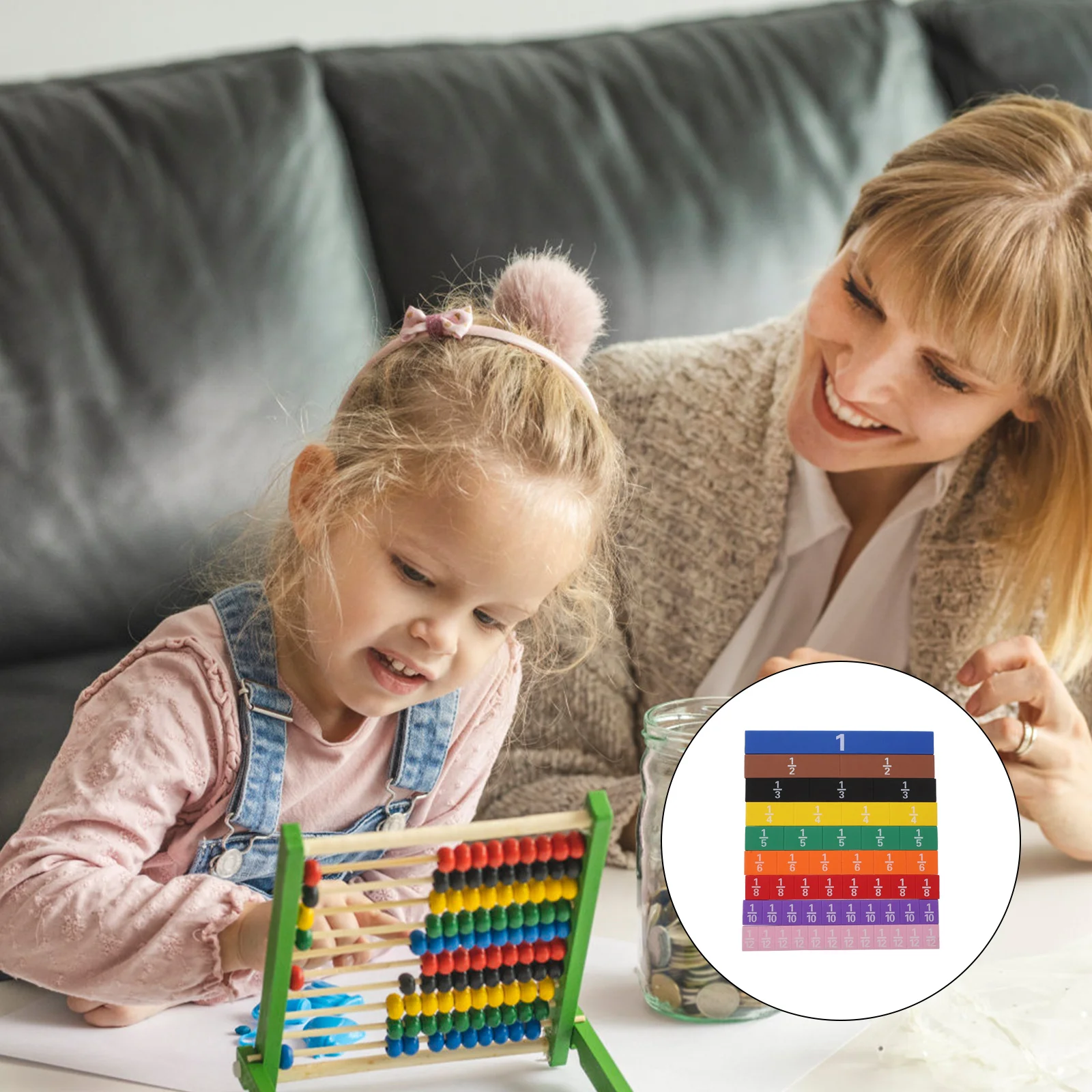 Magnet Demonstrator Child Educational Toys Rainbow Decimal Tiles Eva Disk Early Learning
Magnet Demonstrator Child Educational Toys Rainbow Decimal Tiles Eva Disk Early Learning