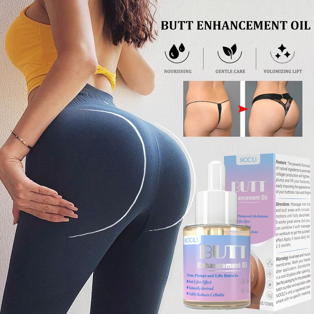 Butt Enhancement Essential Oil Hip Lift Up Natural Butt Lifting Firming Massage Oil Buttock Enlargement Essence Butt Enhancer
Butt Enhancement Essential Oil Hip Lift Up Natural Butt Lifting Firming Massage Oil Buttock Enlargement Essence Butt Enhancer