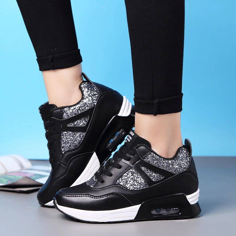 2022 New Sequins 8cm Height Air Running Shoes for Women Original Breathable Air Cushion Shoes Outdoor Athletic Sports Sneakers
2022 New Sequins 8cm Height Air Running Shoes for Women Original Breathable Air Cushion Shoes Outdoor Athletic Sports Sneakers
