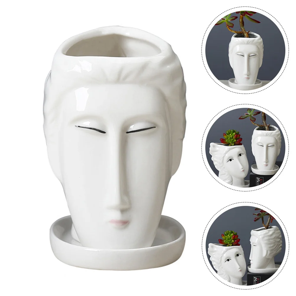 Flowerpot Pot Plants Indoor Decorative Planter Head Planter Pot Resin Head Face Pot Ceramics Modern Pots Indoor
Flowerpot Pot Plants Indoor Decorative Planter Head Planter Pot Resin Head Face Pot Ceramics Modern Pots Indoor