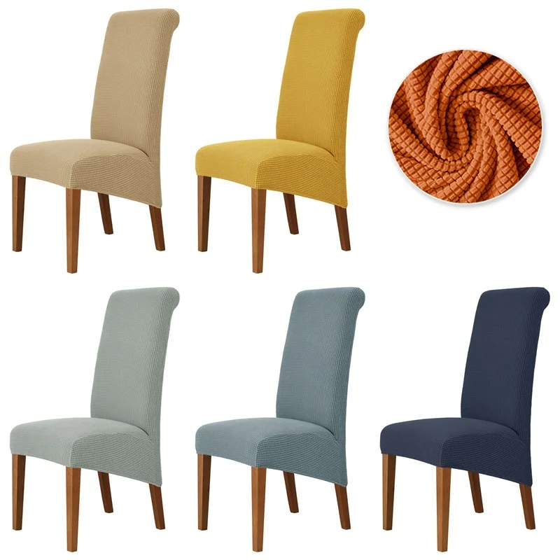 Polar Fleece Chair Cover Dining Room Chairs Protective Case Solid Color Stretch Chair Slipcover Cases for Hotel Housse De Chaise
Polar Fleece Chair Cover Dining Room Chairs Protective Case Solid Color Stretch Chair Slipcover Cases for Hotel Housse De Chaise