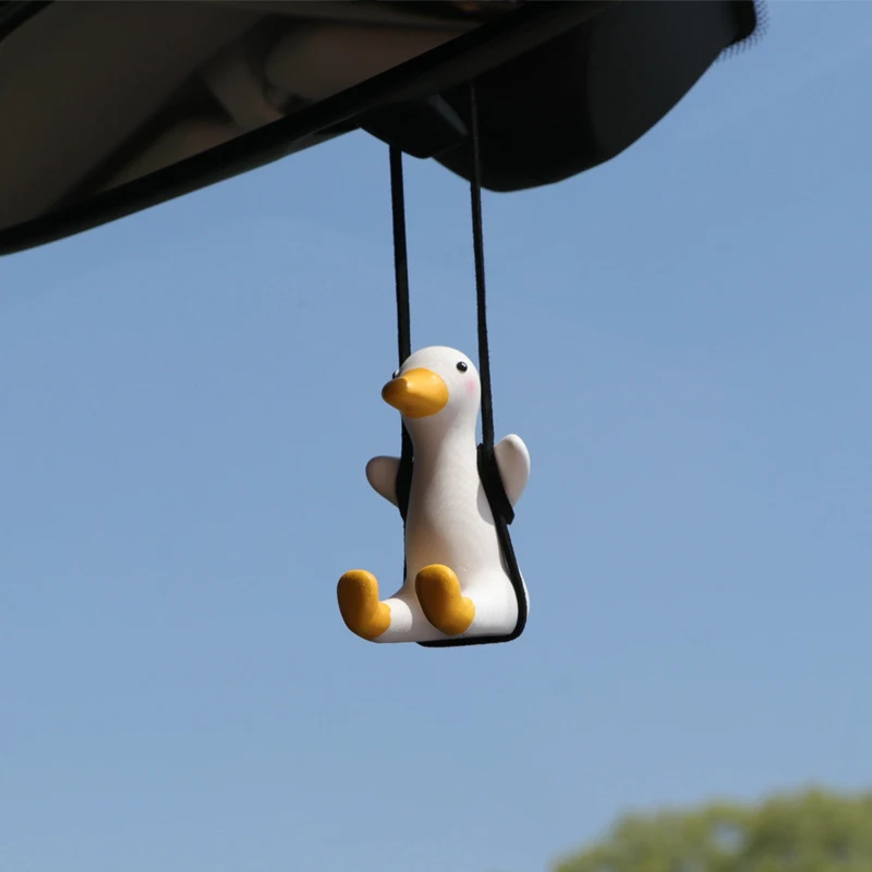 Gypsum Cute Anime Car Accessorie Swing Duck Pendant Auto Rearview Mirror Ornaments Birthday Gift Auto Decoraction Car Fragrance
Gypsum Cute Anime Car Accessorie Swing Duck Pendant Auto Rearview Mirror Ornaments Birthday Gift Auto Decoraction Car Fragrance