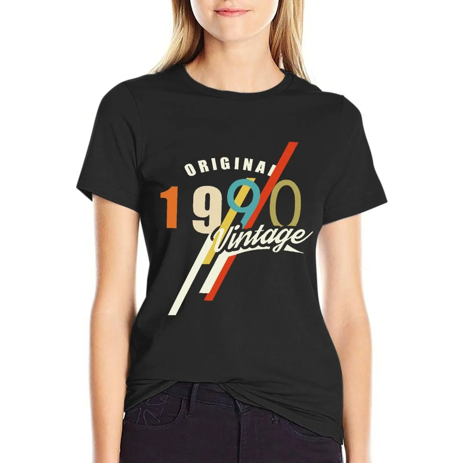Vintage 1990 Gift Father'S Day Oversize T Shirt Printed Women'S Clothes Short Sleeve Streetwear Plus Size Tops Tee
Vintage 1990 Gift Father'S Day Oversize T Shirt Printed Women'S Clothes Short Sleeve Streetwear Plus Size Tops Tee
