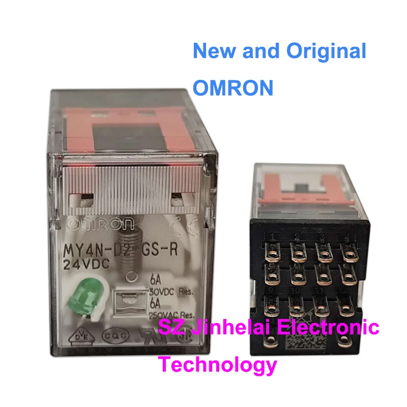 10 шт. новые оригинальные промежуточные реле OMRON MY2N-D2-GS-R MY4N-D2-GS-R 24VDC
10 шт. новые оригинальные промежуточные реле OMRON MY2N-D2-GS-R MY4N-D2-GS-R 24VDC