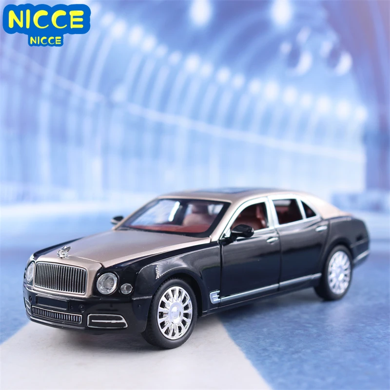 Nicce 1:24 Bentley Mulsanne High Simulation Diecast Metal Alloy Model Car Sound Light Pull Back Collection Kids Toy Gifts A586
Nicce 1:24 Bentley Mulsanne High Simulation Diecast Metal Alloy Model Car Sound Light Pull Back Collection Kids Toy Gifts A586
