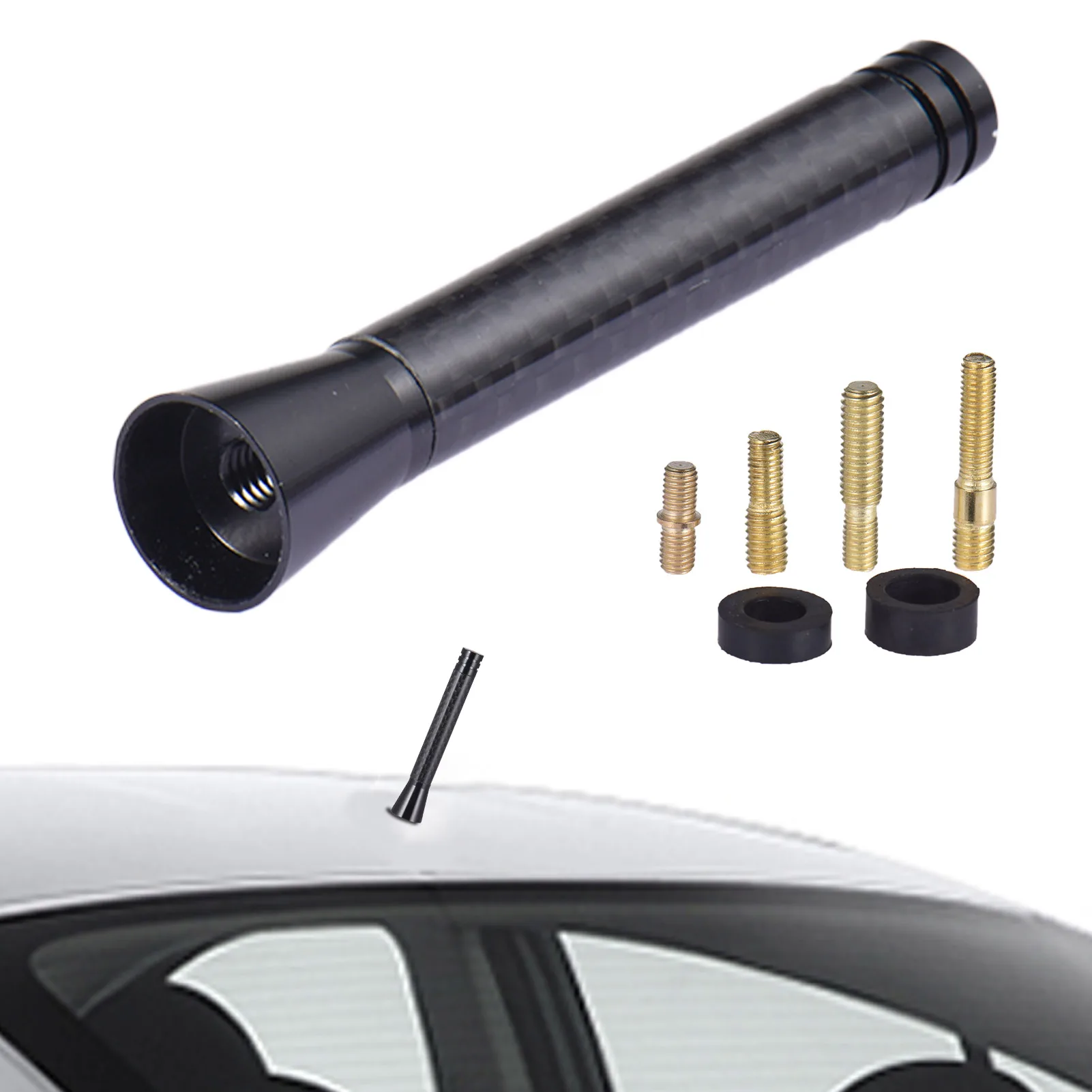 Car Antenna Replacement RAM 1500 Replacement Antennas Universal Short Rod Roof Antenna FM AM Reception Replacement For Van Truck
Car Antenna Replacement RAM 1500 Replacement Antennas Universal Short Rod Roof Antenna FM AM Reception Replacement For Van Truck