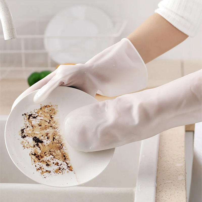 Gloves kitchen cleaning gloves 1 pair of silicone anti-scaldingsilicone dishwashing brush washing dish sponge scrubbing rubber
Gloves kitchen cleaning gloves 1 pair of silicone anti-scaldingsilicone dishwashing brush washing dish sponge scrubbing rubber