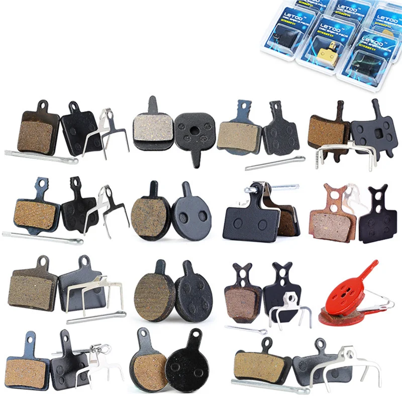 1Pairs (2 Pcs) Bicycle Hydraulic Disc Brake Pads Resin Brake Pads Semi-metal Bicycle Brake Parts Frenos Hidraulicos
1Pairs (2 Pcs) Bicycle Hydraulic Disc Brake Pads Resin Brake Pads Semi-metal Bicycle Brake Parts Frenos Hidraulicos