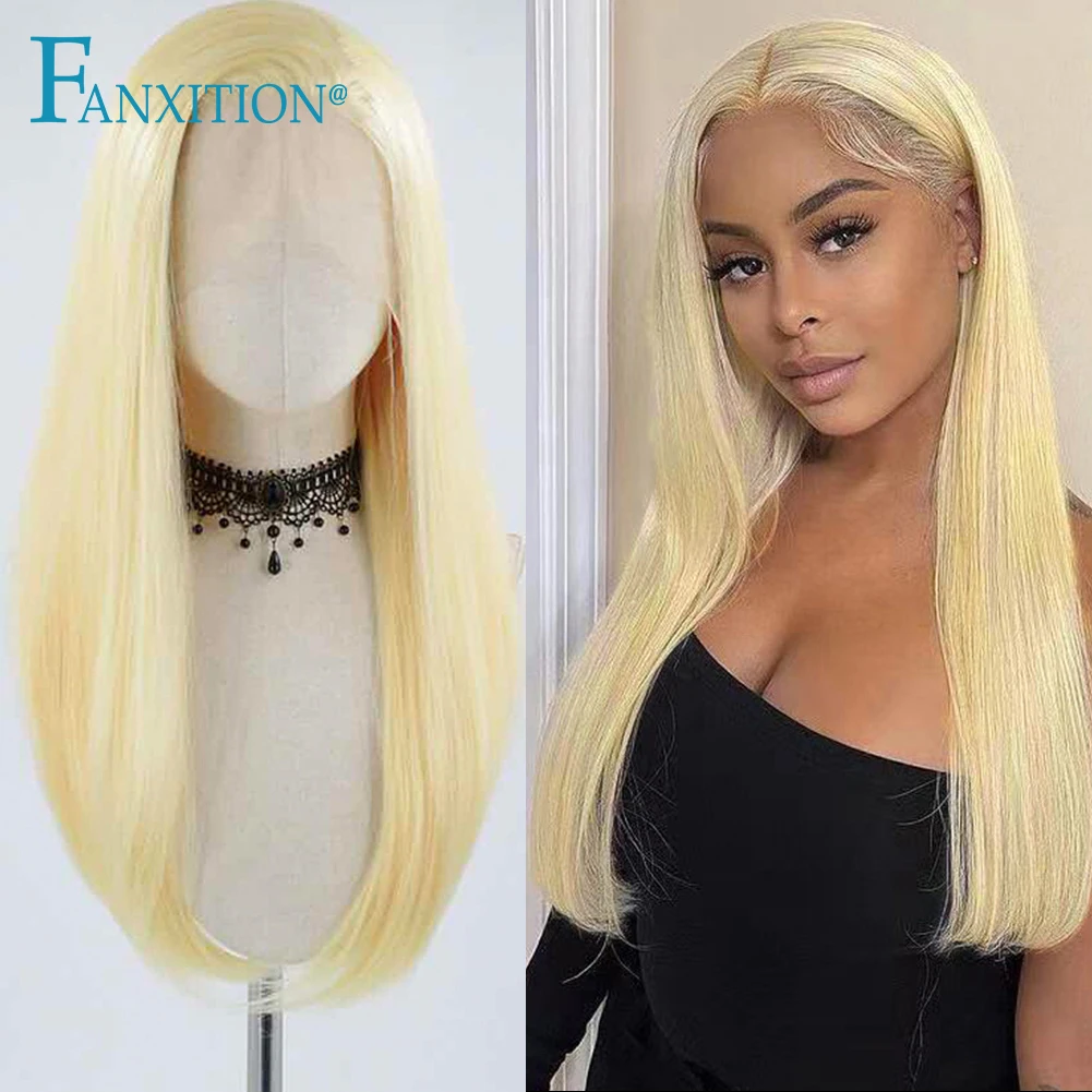 FANXITION Synthetic Lace Front Wig Blonde Color Straight Wigs For Black Women High Temperature Fiber Wigs Pelucas De Mujer
FANXITION Synthetic Lace Front Wig Blonde Color Straight Wigs For Black Women High Temperature Fiber Wigs Pelucas De Mujer