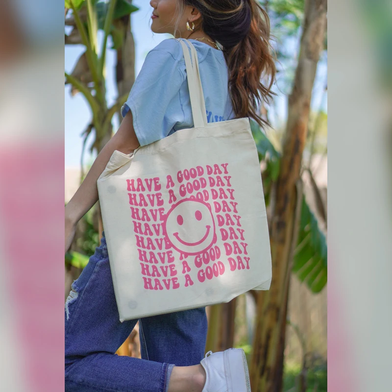 Korea Ulzzang school bag letter Harajuku Women's bag shoulder bag goth y2k canvas bag large capacity smiley shopper bag tote bag
Korea Ulzzang school bag letter Harajuku Women's bag shoulder bag goth y2k canvas bag large capacity smiley shopper bag tote bag