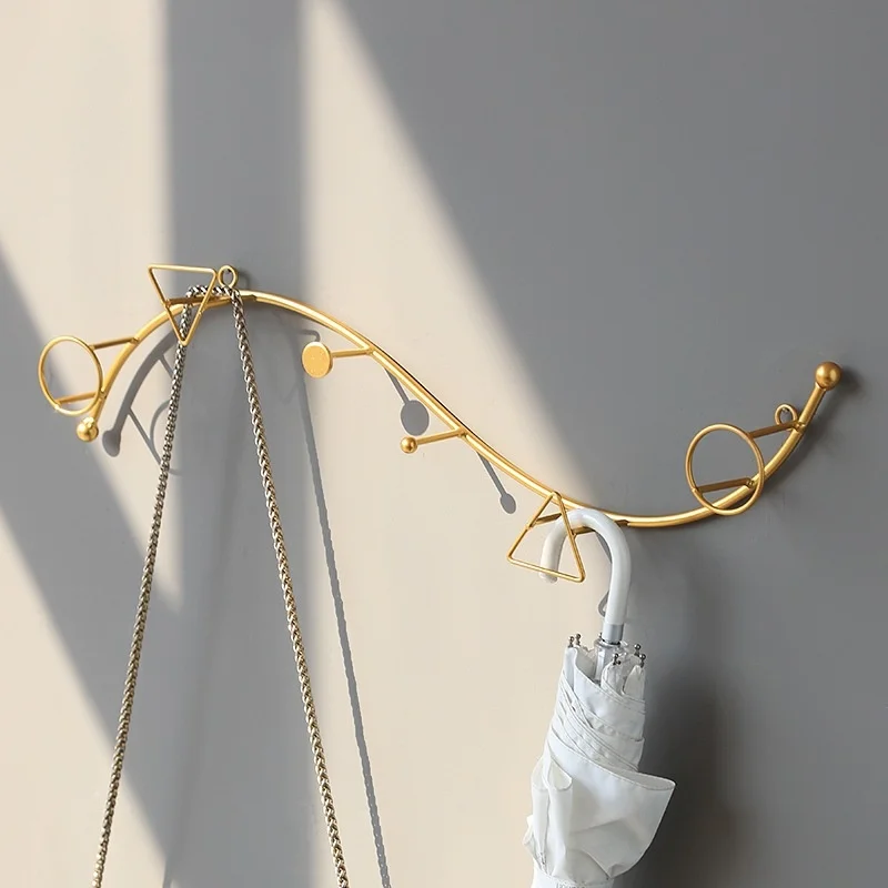 Light luxury hook punching after entering the door clothes hat hook wall creative wall hanging porch bathroom light luxury
Light luxury hook punching after entering the door clothes hat hook wall creative wall hanging porch bathroom light luxury