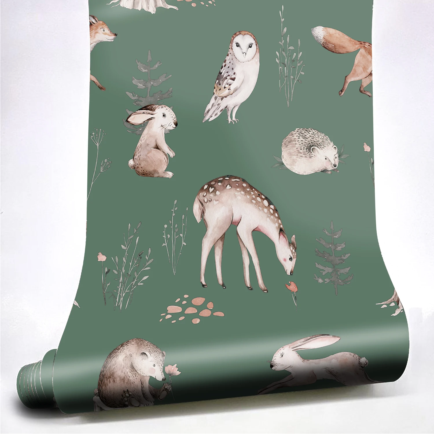 Funlife® Dark Blue Woodland Animals Wallpaper Eagle Hedgehog Hare Pattern Removable Waterproof Home Interior Wall Stickers
Funlife® Dark Blue Woodland Animals Wallpaper Eagle Hedgehog Hare Pattern Removable Waterproof Home Interior Wall Stickers