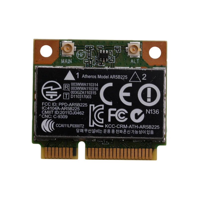 2022 New Bluetooth-compatible Wireless Mini PCIE Card 802.11bgn 655795-001 654825-001
2022 New Bluetooth-compatible Wireless Mini PCIE Card 802.11bgn 655795-001 654825-001