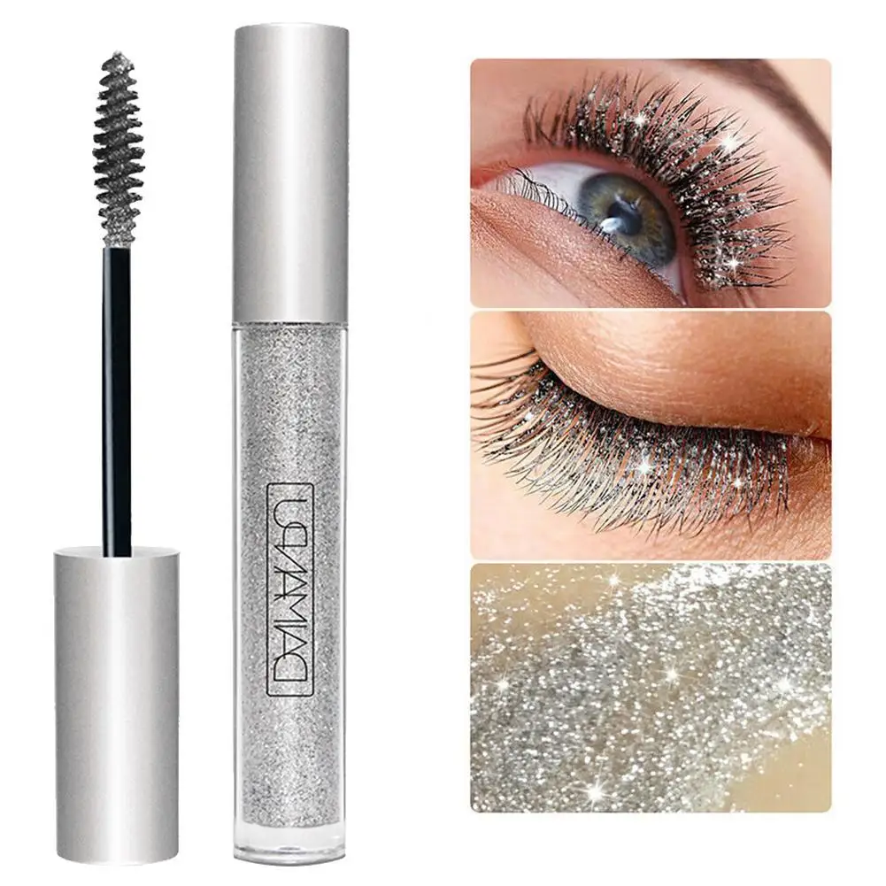 Diamond Glitter Mascara Fast Dry Eyelashes Curls Extension Make-Up Waterproof Long-lasting Lengthens Eye Lash Mascara
Diamond Glitter Mascara Fast Dry Eyelashes Curls Extension Make-Up Waterproof Long-lasting Lengthens Eye Lash Mascara