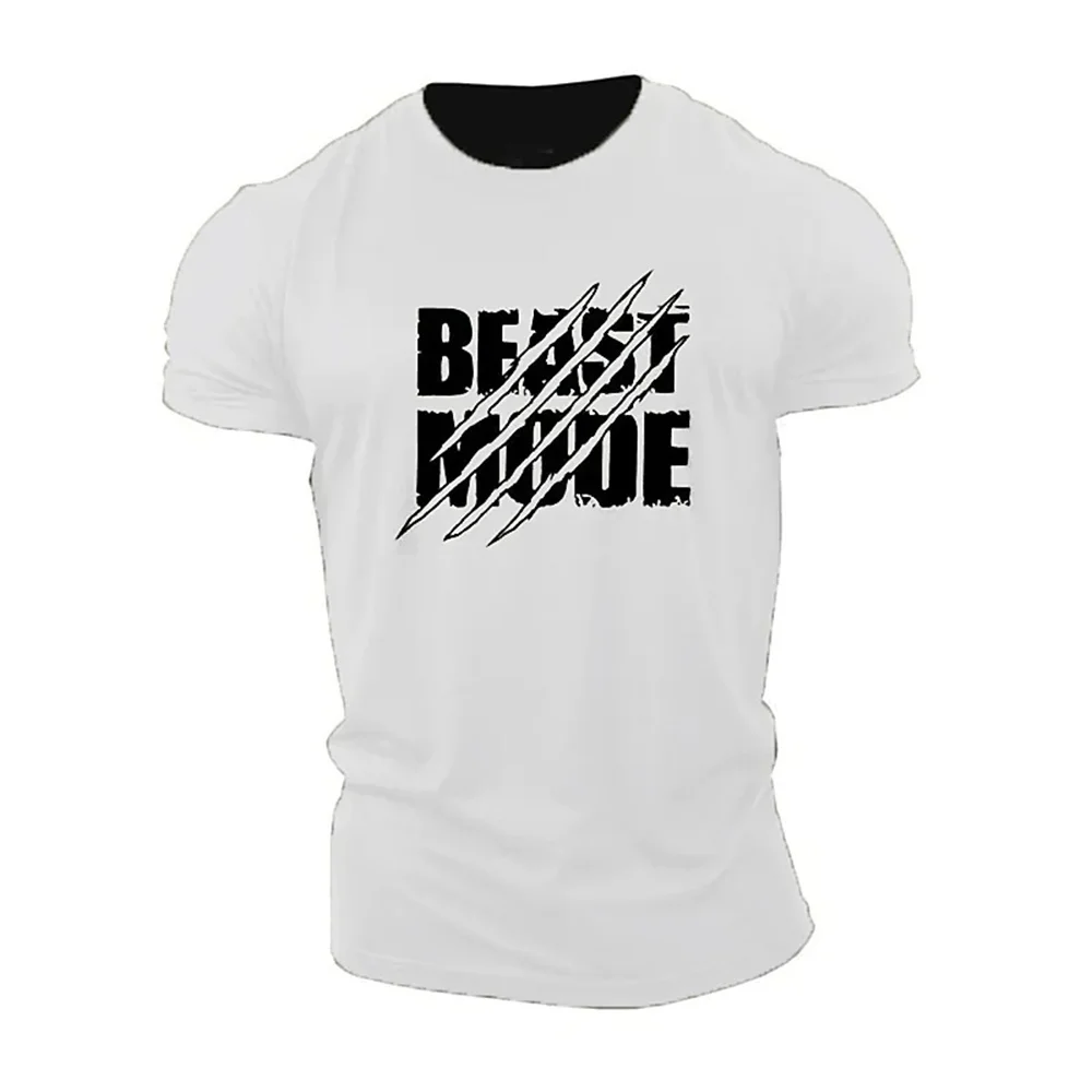 Summer Men's T-shirt Letter Print High Quality Men's Top Round Neck Oversized-shirt Sports Street Style Short Sleeve T-shirt
Summer Men's T-shirt Letter Print High Quality Men's Top Round Neck Oversized-shirt Sports Street Style Short Sleeve T-shirt