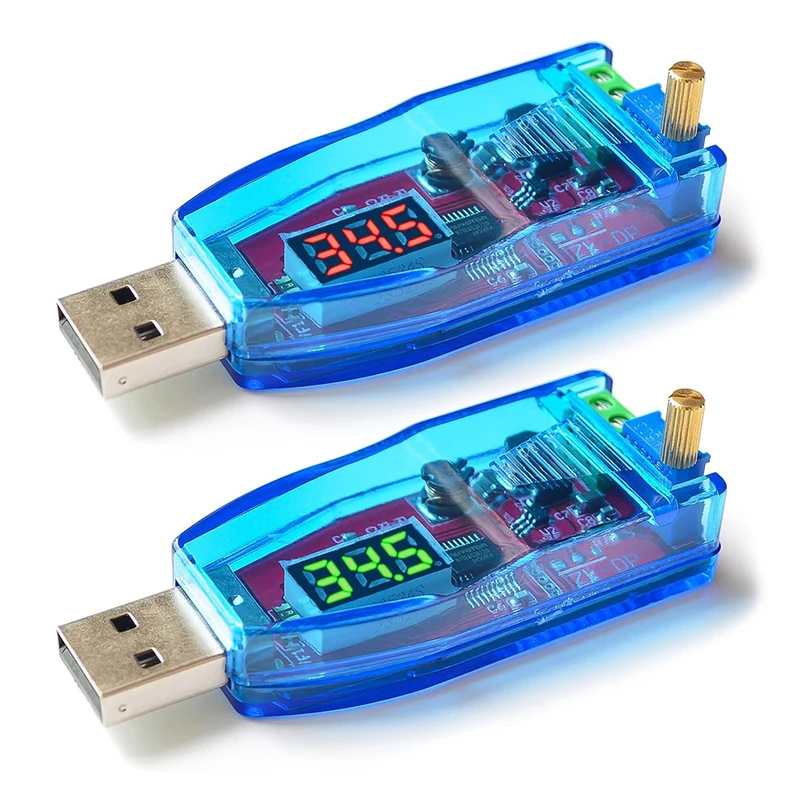 DC-DC 5V to 3.3V 9V 12V 24V USB Step UP / Down Power Supply Module Adjustable Boost Buck Converter Out DC 1.0V-24V With Case
DC-DC 5V to 3.3V 9V 12V 24V USB Step UP / Down Power Supply Module Adjustable Boost Buck Converter Out DC 1.0V-24V With Case