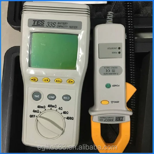 TES 33S Battery Capacity 0 to 1200AH RS232 PC Interface TES-33S Battery Capacity Tester
TES 33S Battery Capacity 0 to 1200AH RS232 PC Interface TES-33S Battery Capacity Tester