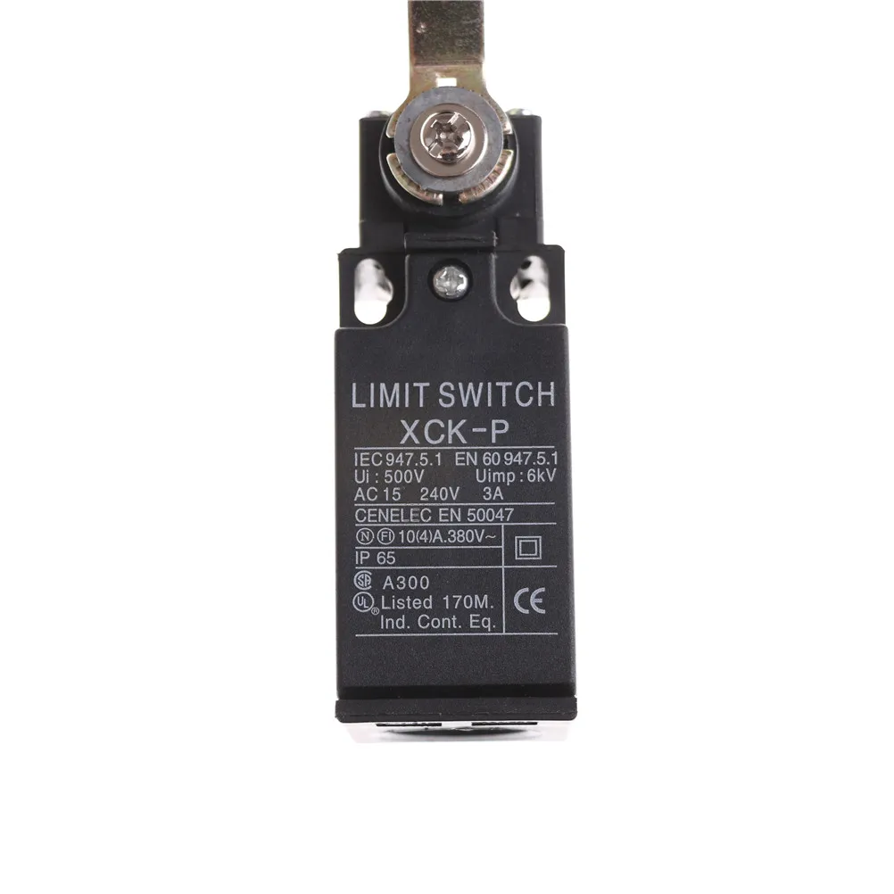 

High Quality XCK-P118 AC 380V 4A Momentary Adjustable Roller Lever Limit Switch HT430 / 1pc Limit Switch
